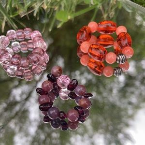 beautiful handmade rings.